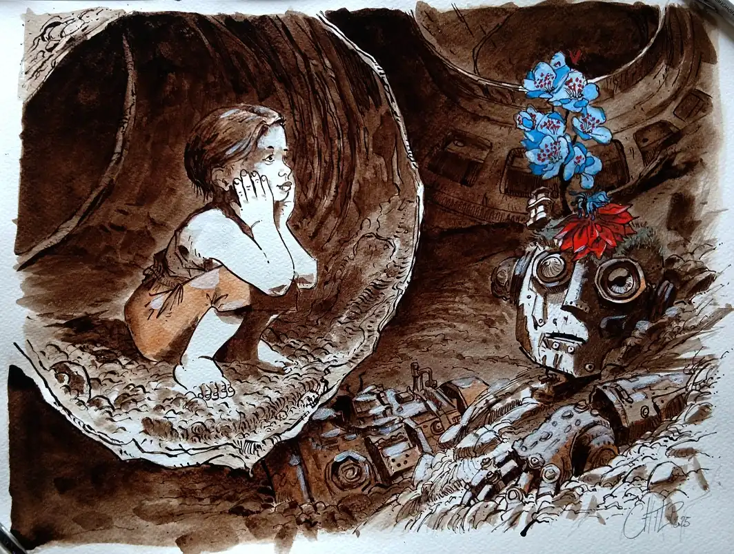 Fleur des décharges